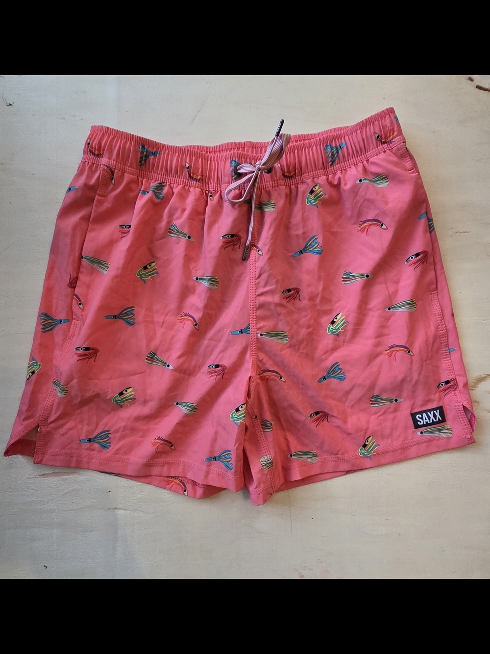 Saxx Coral Swim Shorts Lure Print